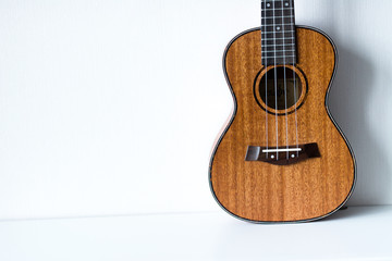 Obraz premium Ukulele on a white background