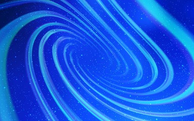 Light BLUE vector background with galaxy stars. Blurred decorative design in simple style with galaxy stars. Pattern for astronomy websites.