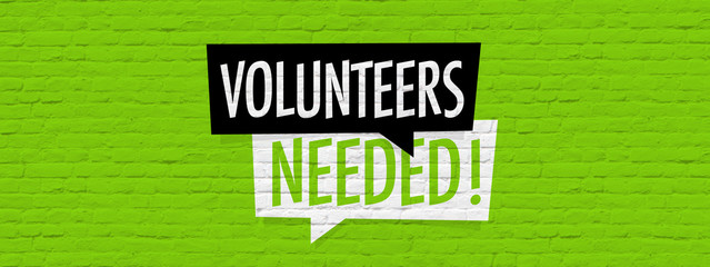 Volunteers needed