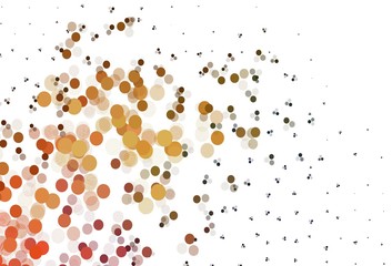 Light Multicolor vector texture with disks.