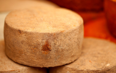 full wheels of local cheese, Gran Canaria