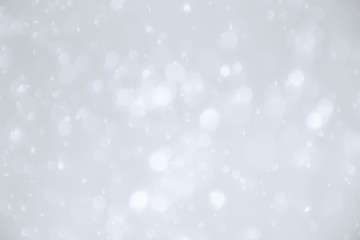 Abstract bokeh lights with soft light background. Blur wall.