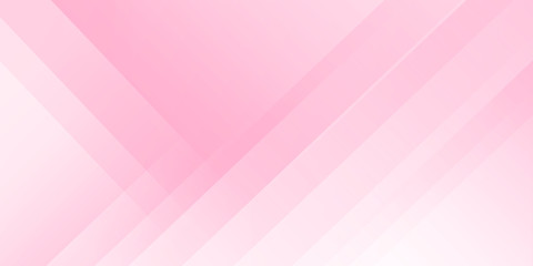 Pink white abstract background geometry shine and layer element vector for presentation design. Suit for business, corporate, institution, party, festive, seminar, and talks.