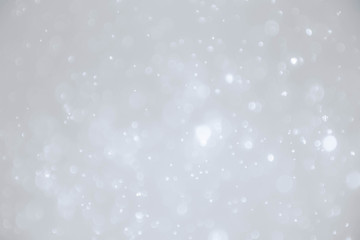 Abstract bokeh lights with soft light background. Blur wall.