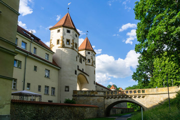 Nabburgertor in city amberg bavaria © oxie99
