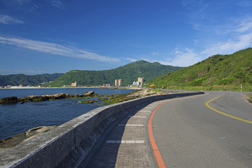 Scenic shot of Yehliu geo park Wanli District City