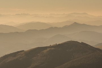 basque mountains in spain