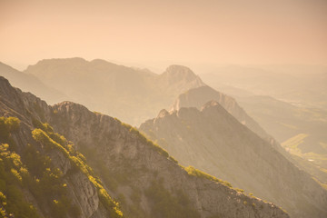 Naklejka premium basque mountains in spain