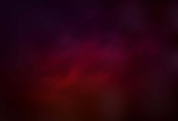 Dark Red vector template with space stars. Modern abstract illustration with Big Dipper stars. Smart design for your business advert.