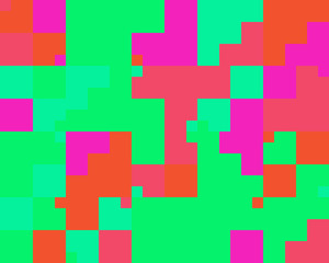 Colorful Geometric Vector Pattern Design
