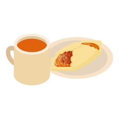 Exquisite food icon. Isometric illustration of exquisite food vector icon for web