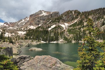 Lake Haiyaha, Rocky Mountains