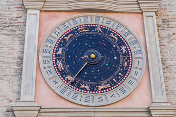 Fototapeta na wymiar Astronomical clock