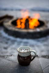 cup of hot chocolate