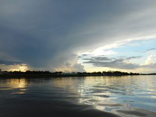 Fototapeta na wymiar Atardecer