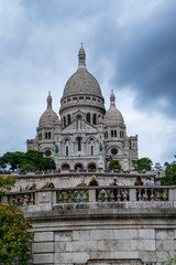 Fototapeta premium Bazylika Najświętszego Serca w Paryżu, Francja.