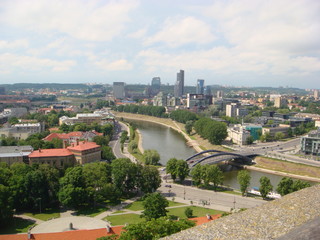 Obraz premium view of the city