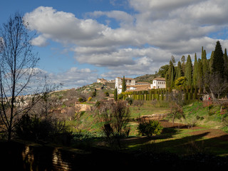 PLACES OF THE ALHAMBRA | BEAUTIFUL COUNTRIES | ALHAMBRA GARDENS