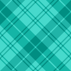 Seamless pattern in excellent mint green colors for plaid, fabric, textile, clothes, tablecloth and other things. Vector image. 2