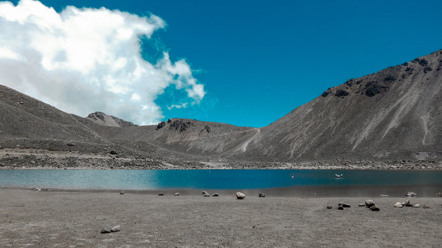 Nevado de toluca - Laguna del sol BN