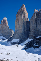 Torres Del Paine National Park at Daylight