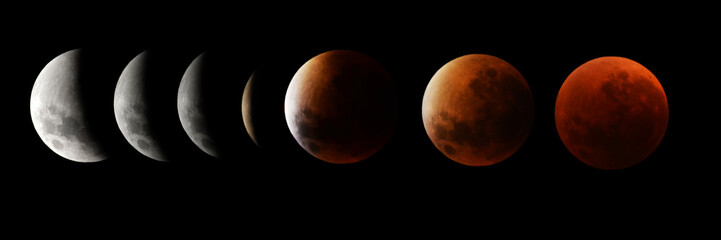 Moon Eclipse Composite