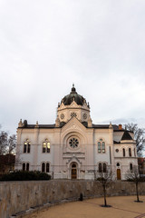 The old Synagogue in Szolnok, Hungary