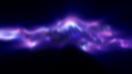 Northern lights. Abstract background. Light effects. Neon glow. Violet and blue color.