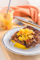 Spareribs mit Mango Chutney