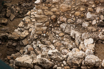 Old Roman Ruins in Israel