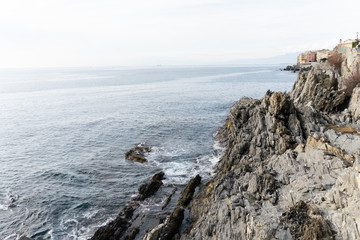 Genova Nervi is a rustic seaside Italian town in Italian Riviera
