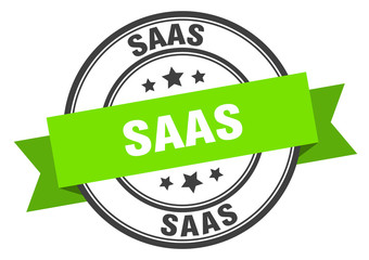 saas label. saasround band sign. saas stamp