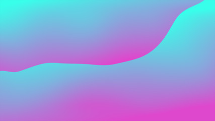 Abstract color flow design. Liquid gradient background. Trend colors. Blue and pink