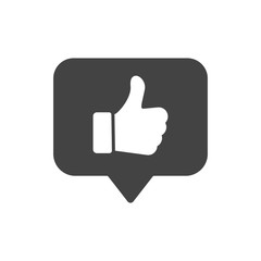 Positive customer feedback linear icon. Excellent review. Thin line illustration. Chatting. Like. Online communication. Contour symbol. Vector isolated outline drawing. Editable stroke