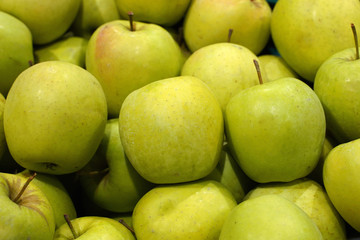 fresh green apples for food texture