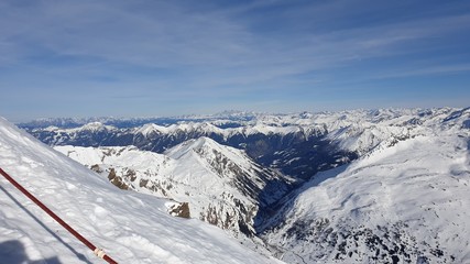 winter in the mountains