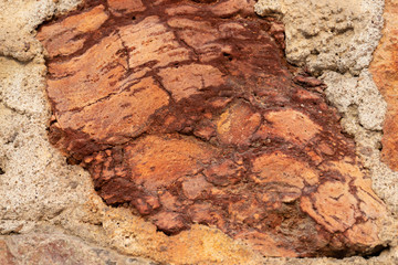 Volcanic stone texture and background