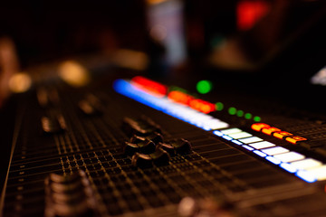 Consola de sonido