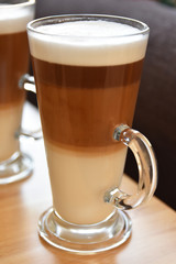 Coffee latte macchiato