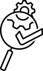 Evaluation icon, vector illustration