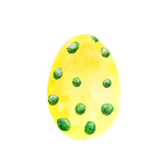 Hand drawn watercolor happy easter eggs