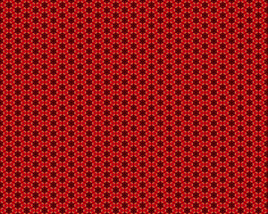 asian pattern with black and red colors 