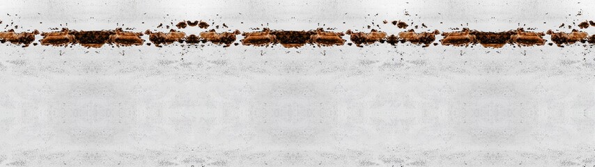 White light rusty grunge metal texture background banner panorama long