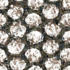 Abstract radiant brushed mottled distressed fade grungy painting messy dynamic artistic design. Seamless repeat raster jpg pattern swatch.