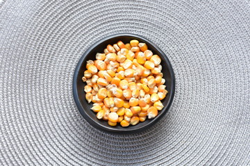 Diversity of very colorful, organic and natural corn