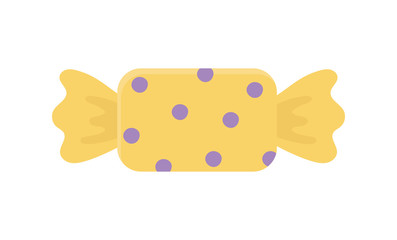 sweet wrapped candy confectionery icon