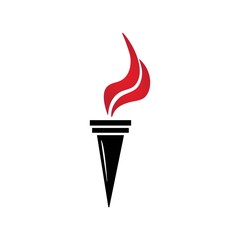 torch logo vector