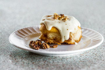 home made cinnamon roll