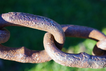 chain, metal, rusty, link, rust, iron, old, steel, strength, chains, strong, closeup, connection, links, macro, industrial, industry, object, security, close-up