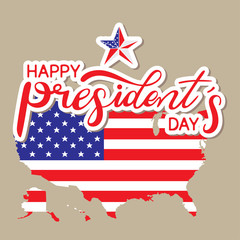 Happy President's day Vector - 320939396